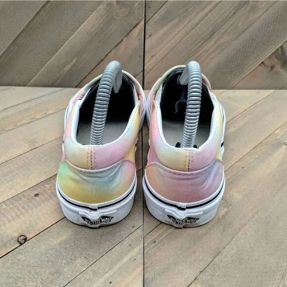 Vans Classic Slip‎ On Aura Shift Multicolor Casual Sneakers Womens Size 6.5