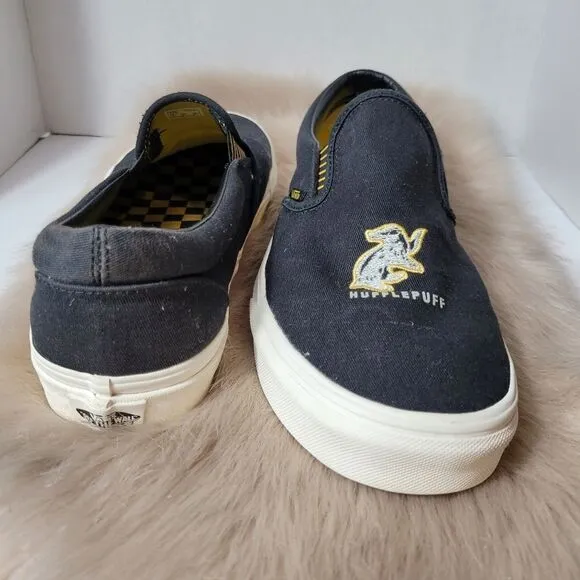 VANS X Harry Potter Hufflepuff Classic Slip-on Sneaker Shoes Size 12