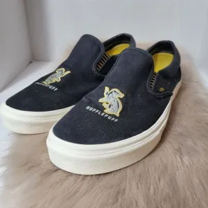 VANS X Harry Potter Hufflepuff Classic Slip-on Sneaker Shoes Size 12