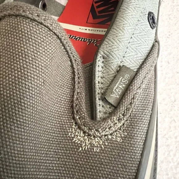VAULT‎ BY VANS X NIGEL CABOURN OG CLASSIC SLIP-ON Khaki Army Green Shoes 10.5