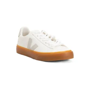Veja Campo Sneakers Leather Gum Sole Casual Shoes Women's Size 40 Preppy Travel