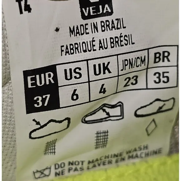 Veja Condor 2 Women's Size 6 Beige Running Shoes