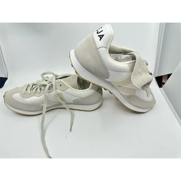 Veja Rio Branco Men's Sneakers White Leather Size 11.5 Casual Shoes
