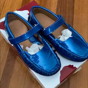 Venettini Jazmine/Viky teal blue pat kids shoe