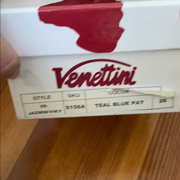 Venettini Jazmine/Viky teal blue pat kids shoe