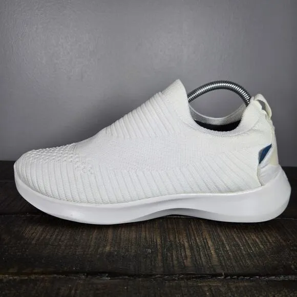 Vessi Everyday Move Slip On Mens Size 8 Waterproof Shoes Sneakers White