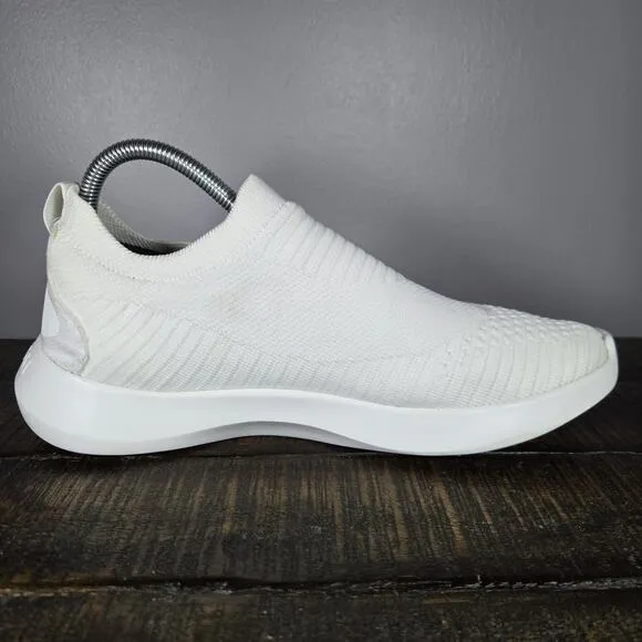 Vessi Everyday Move Slip On Womens Size 9 Waterproof Shoes Sneakers White