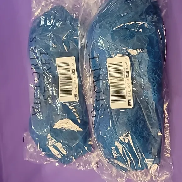 Victoria's secret very sexy u-wire lace shine strap teddy lingerie BLUE bodysuit