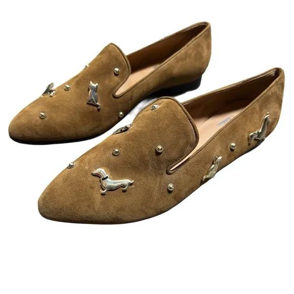 Victorio Bianchi Womens 37 Made In Italy Vero Cuoio Loafers Cute new Shoes