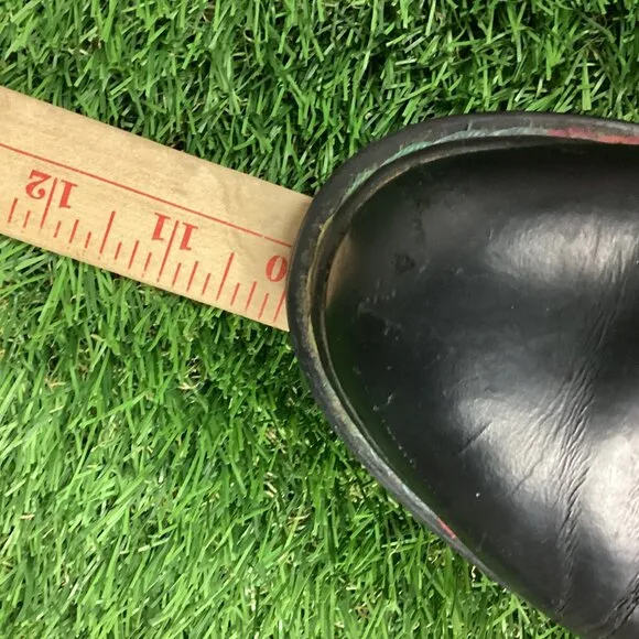 Vintage Dr Marten Rainbow Stitch Black Oxford Shoes 6