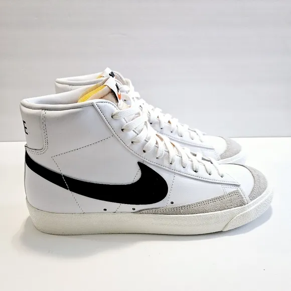 Vintage Nike Blazer Mid 77' Men's Sneakers Size 10 Shoes BQ6806-100