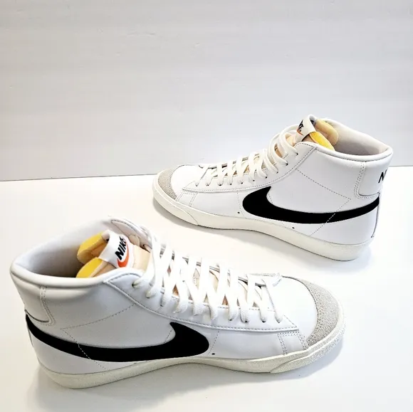Vintage Nike Blazer Mid 77' Men's Sneakers Size 10 Shoes BQ6806-100