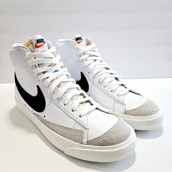 Vintage Nike Blazer Mid 77' Men's Sneakers Size 10 Shoes BQ6806-100