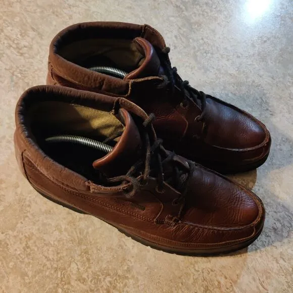 Vintage Rocky Boots Mens 13 W Gore-Tex Waterproof Hiking Outdoors Brown Leather