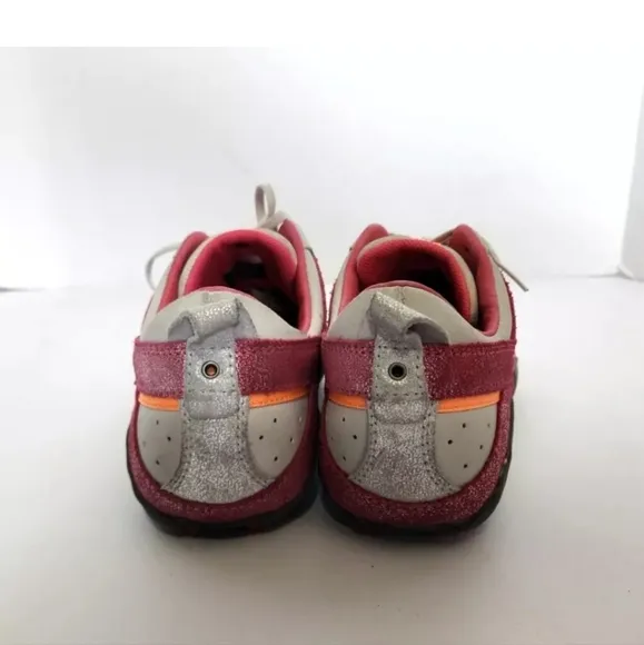 Vintage Y2K Diesel Women's Pink Metallic Everex Athletic Shoes US 6.5
