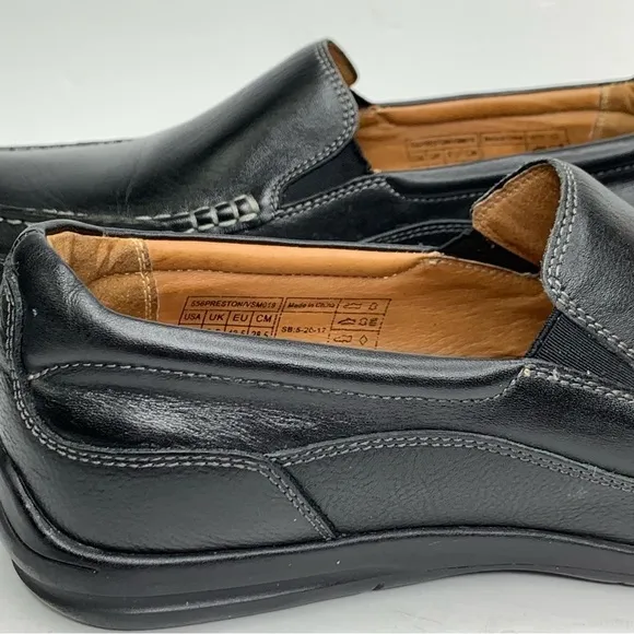 Vionic Black Genuine Leather Cushioned Footbed Comfort Loafer SZ. 10.5 SALE SALE