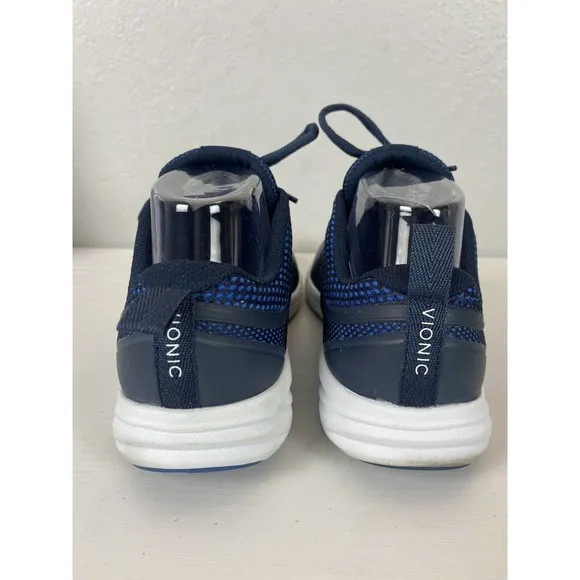 Vionic Jasmine Women Size 8 WIDE Blue Walking Running Trail Casual Comfort Shoes