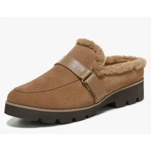 Vionic Kailen Women Faux Shearling Mule Orthotic Insole Arch Support Size 10