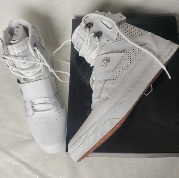 Vlado Footwear White High-Top Atlas Sneakers Shoes- 13