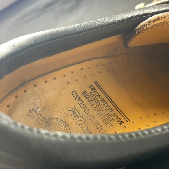 VTG Dr. Martens Monk Strap Buckled Shoes Made in England Size UK 3 US W size 5.5