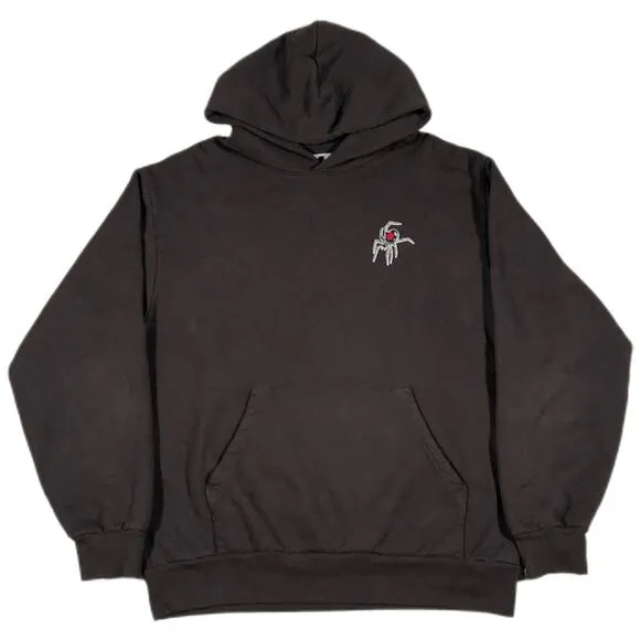 Warren Lotas Spider Web Grim Reaper Hoodie Sweater Pullover size XL B31