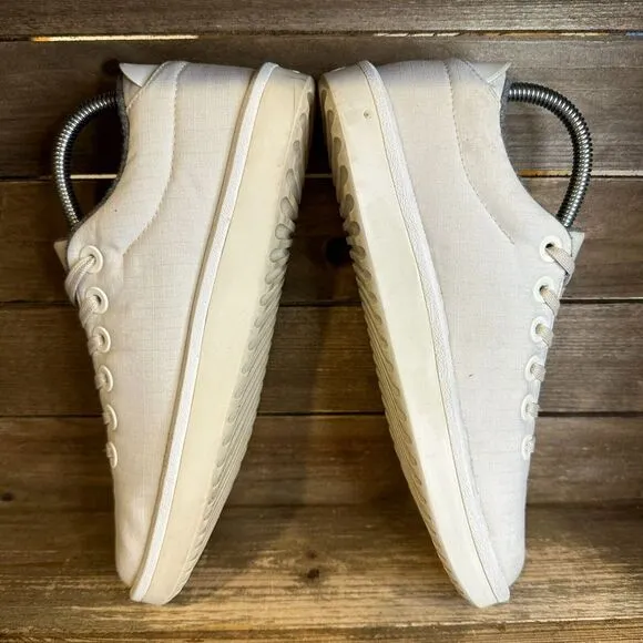 Womens Allbirds Wool Pipers White Casual Comfort Lace Up Sneakers Shoes Size 8 M
