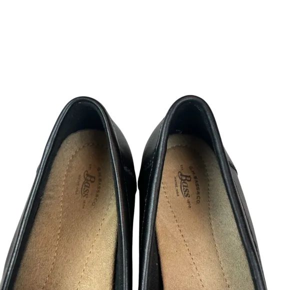 Women's Black G.H. BASS &amp; CO Ann Loafers Size 8