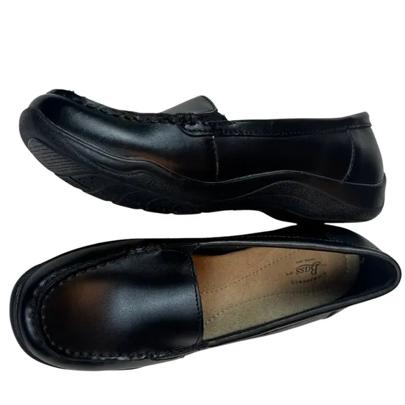 Women's Black G.H. BASS &amp; CO Ann Loafers Size 8