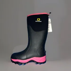 Women's Drycode Black and Pink Winter Boots