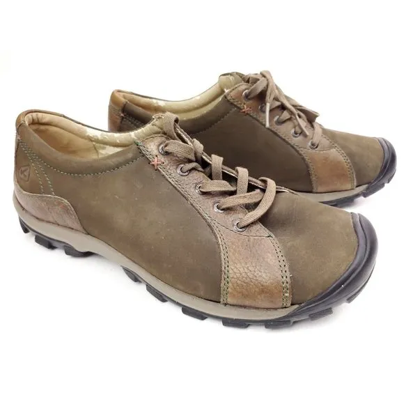 Womens Keen Briggs Hiking Shoes Sz 10 Brown Leather