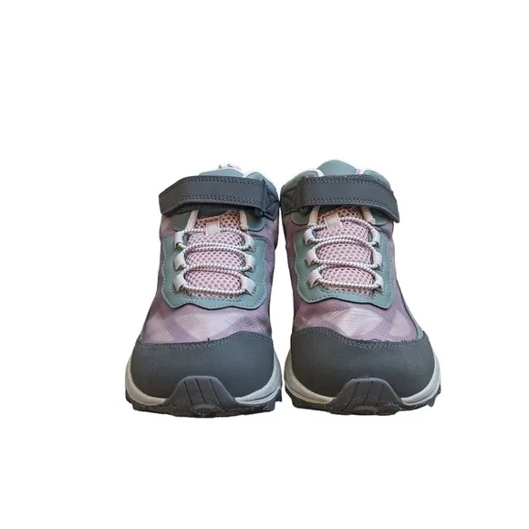 Women’s Merrell Pink &amp; Gray Hiking Shoes Size 6