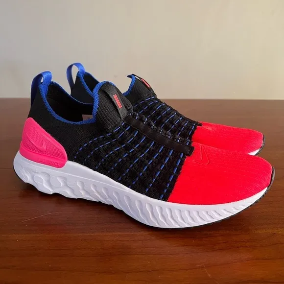 Womens Nike REACT PHANTOM RUN FLYKNIT 2 Running Shoes DX2354-001 with box