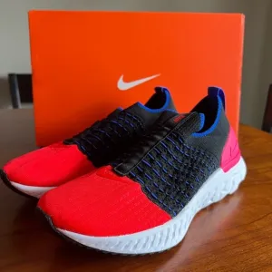 Womens Nike REACT PHANTOM RUN FLYKNIT 2 Running Shoes DX2354-001 with box