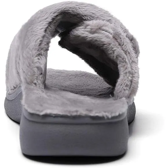 Women's Plantar Fasciitis Fuzzy House Orthopedic Adjustable Slippers With Arch