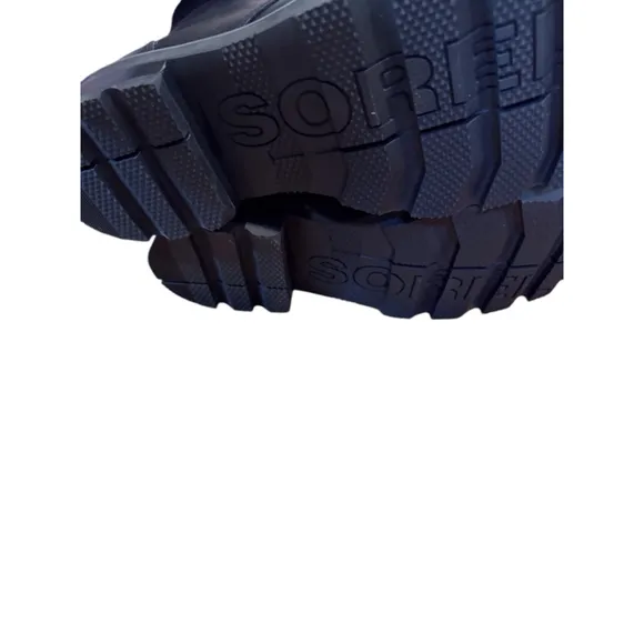 Women's Sorel Lennox Lace Boots Size 11 Black Waterproof