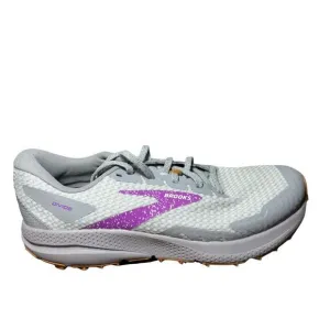 Women’s brooks divide 4 trail hiking shoes size 8.5 purple/gray
