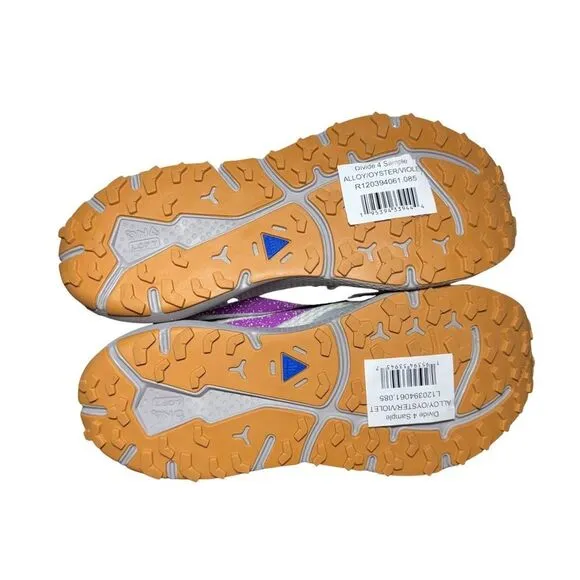 Women’s brooks divide 4 trail hiking shoes size 8.5 purple/gray