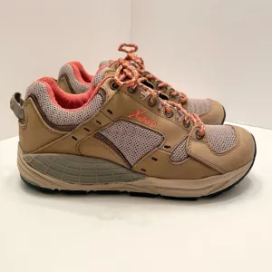 Xelero Tan/Orange Swiss Tech Midsole Construction Leather Shoes Sneakers Size: 8