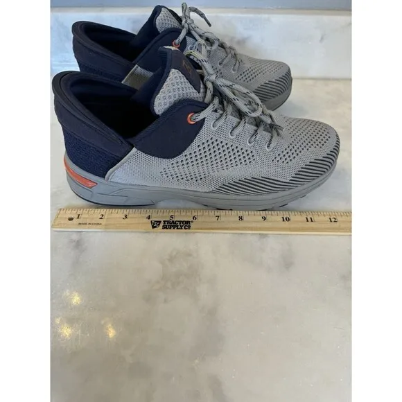 Zeba Steel Onyx Hands Free Grey Black Slip On Walking Shoes Men’s 11.5 EUC