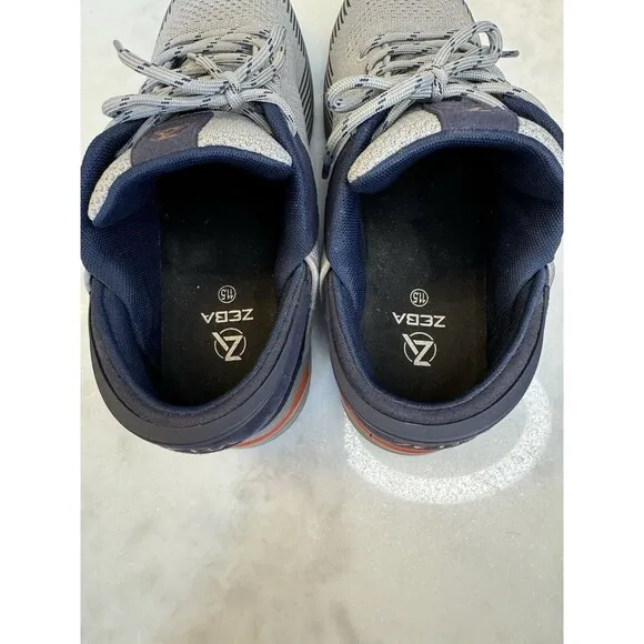 Zeba Steel Onyx Hands Free Grey Black Slip On Walking Shoes Men’s 11.5 EUC